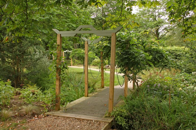 Arched Arbor Construction