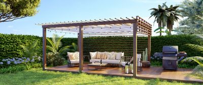 Deck Pergola Installation