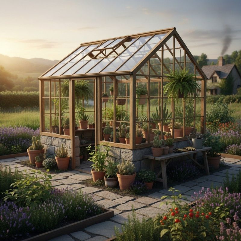 Greenhouse Installation detail