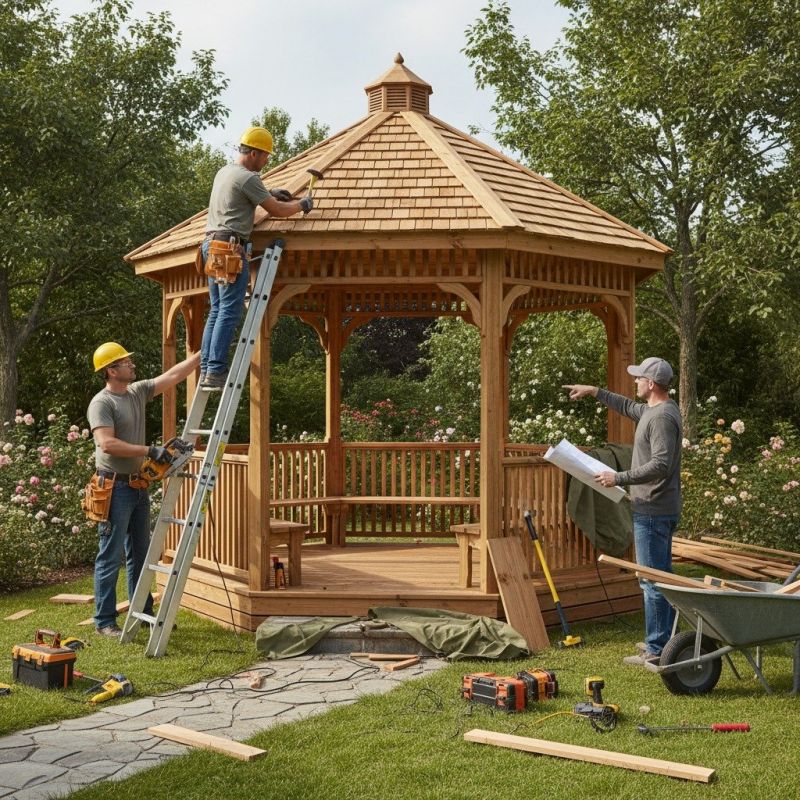 Gazebo Roof Repair