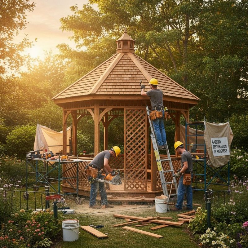 Gazebo Roof Repair