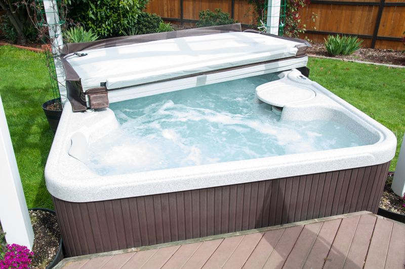 Hot Tub Pergola Installation
