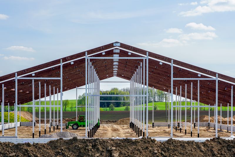 Metal Barn Construction