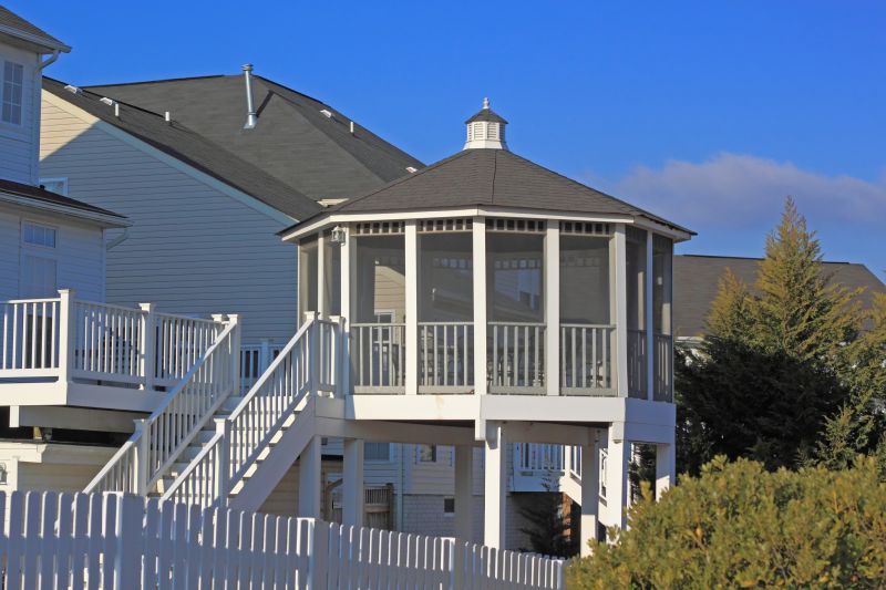 Roofed Gazebo Installation
