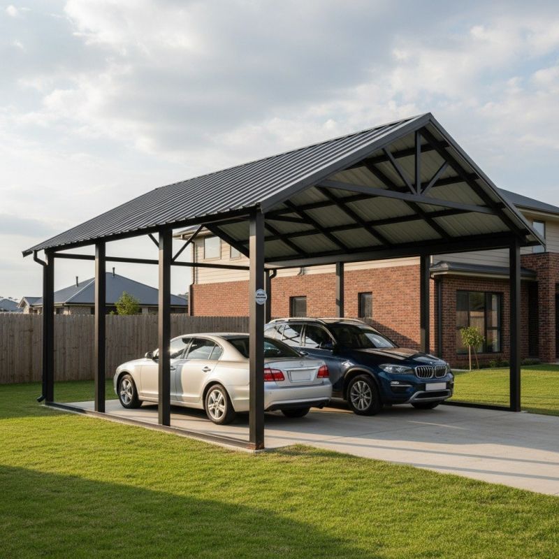 Steel Carport Installation