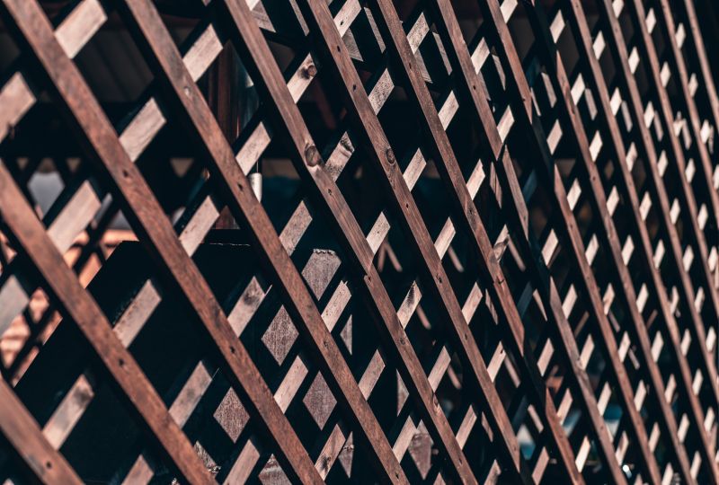 Trellis Fence Construction