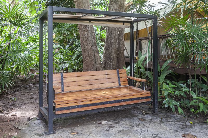 Wood Arbor Installation