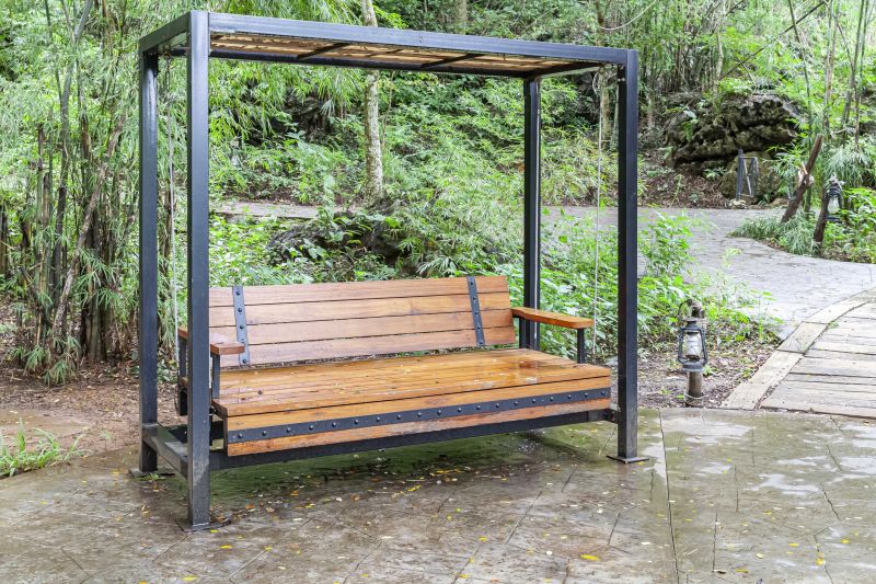 Wood Arbor Installation