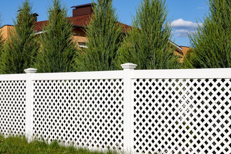 Wood Trellis Fence Service