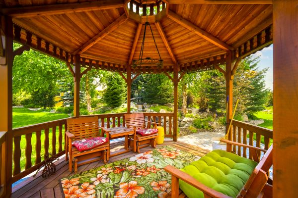 Cedar Gazebo Installation Service
