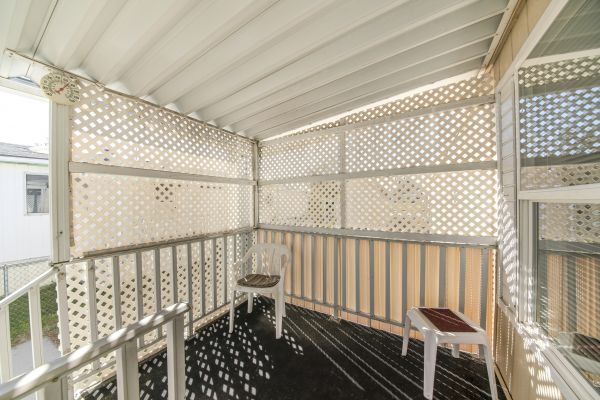Lattice Screen Installation