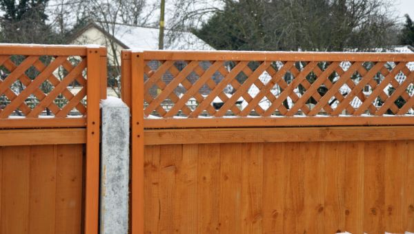 Lattice Fence Construction