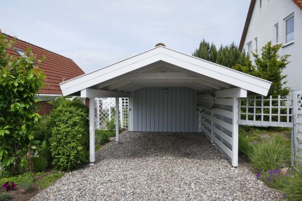 Wood Carport Installation