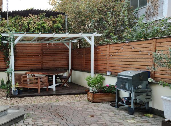 Handmade Pergola Construction